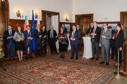 Meeting at the Embassy of Bulgaria
